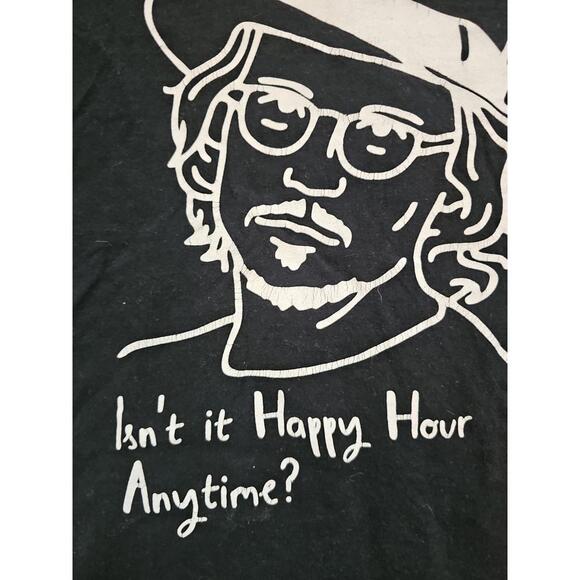 Johnny Depp Happy Hour  t shirt size S - Picture 3 of 4